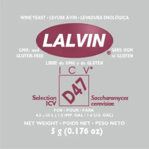 Lalvin ICV-D47 Wine yeast