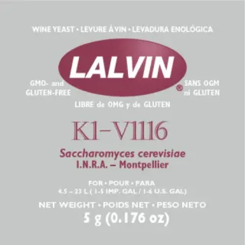 Lalvin K1-V1116 Wine yeast