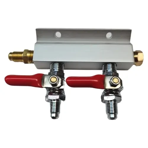 2 Way Gas Distributor with MFL In/Out