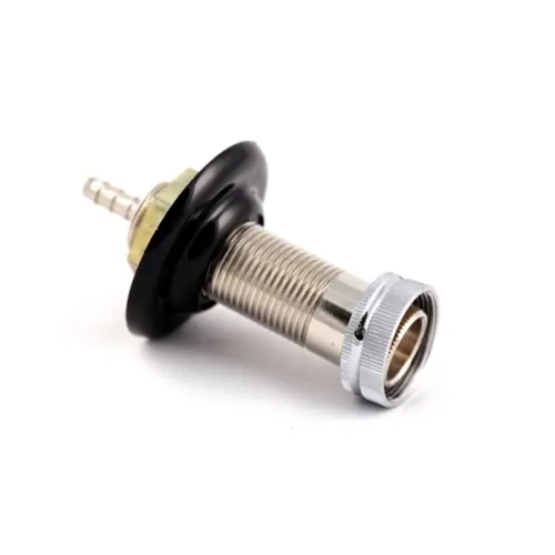 Beer Faucet Shank 4 1/2" x 1/4" Bore with 1/4" Barb