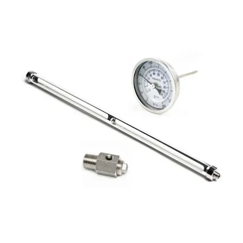 Sight Gauge with Thermometer Kit