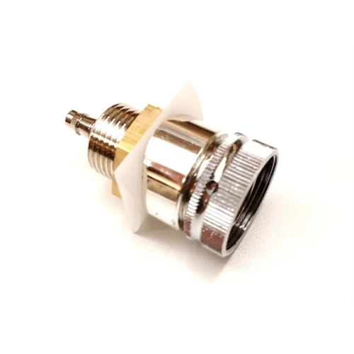 Beer Tower Chrome Shank - 2 1/4" x 3/16" Bore x 5/16" Barb