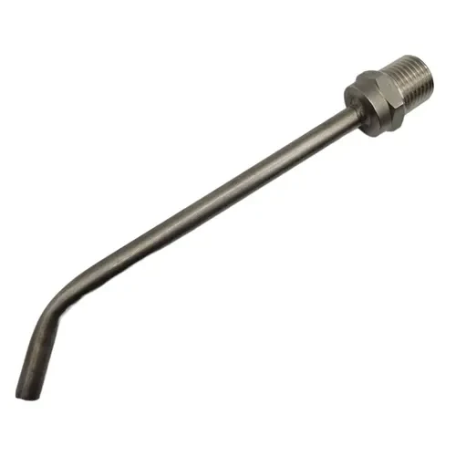 Stainless Steel 3/8" Center Pick Up Tube - 1/2" Male NPT