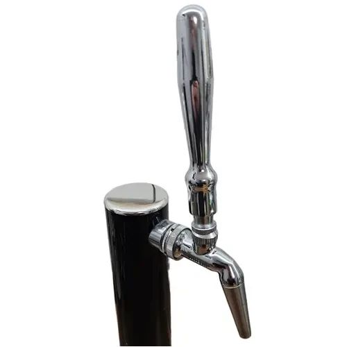 Chrome plated brass tap handle