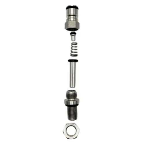Gas Ball Lock Post with 1/4" BSP Bulkhead Assembly - Kegland