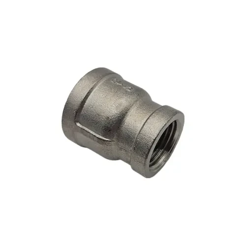 Stainless Steel Reducing Coupler - 1/2" X 3/8" Female NPT