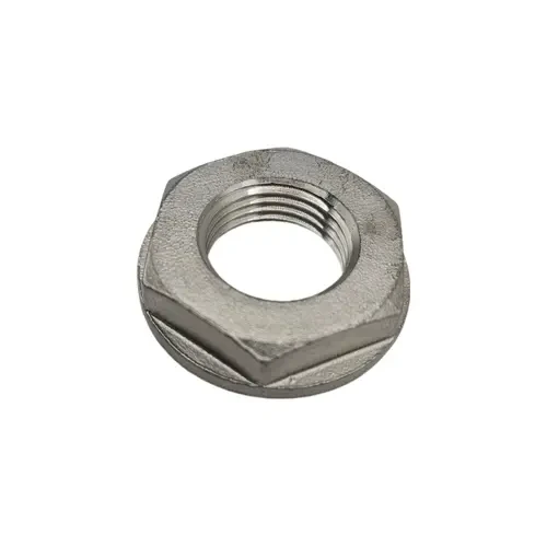 Stainless Steel Flanged Lock Nut 1/2" NPS