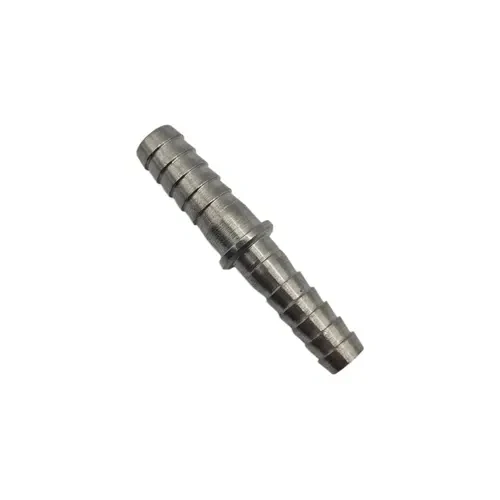 Stainless Steel Barbed Hose Splicer 3/16" to 1/4"