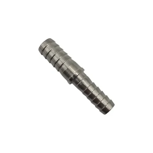 Stainless Steel Barbed Hose Splicer 1/4" to 5/16"