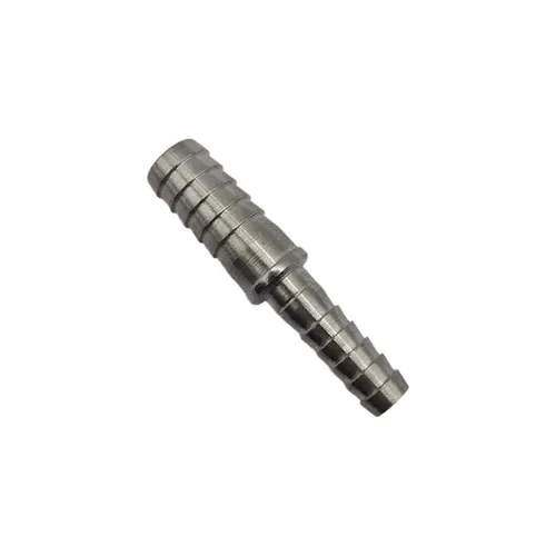 Stainless Steel Barbed Hose Splicer 3/16" to 5/16"