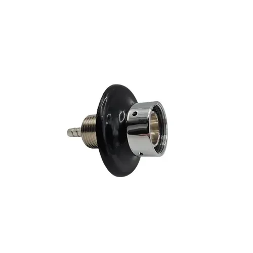 Beer Faucet Shank 1-1/4" x 1/4" Bore with 1/4" Barb