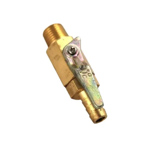 Beer gas shut off with check valve