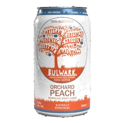 Bulwark - Peach Cider - Non-Alcoholic Cider