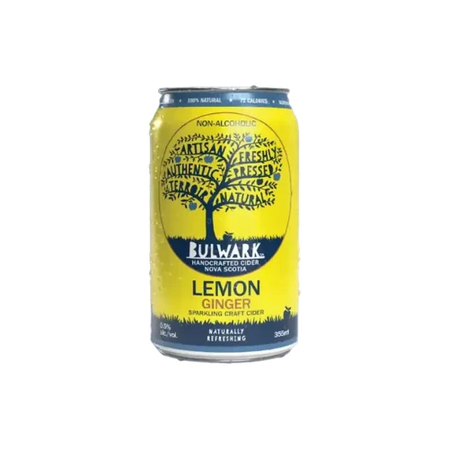 Bulwark - Lemon Ginger Cider - Non-Alcoholic Cider