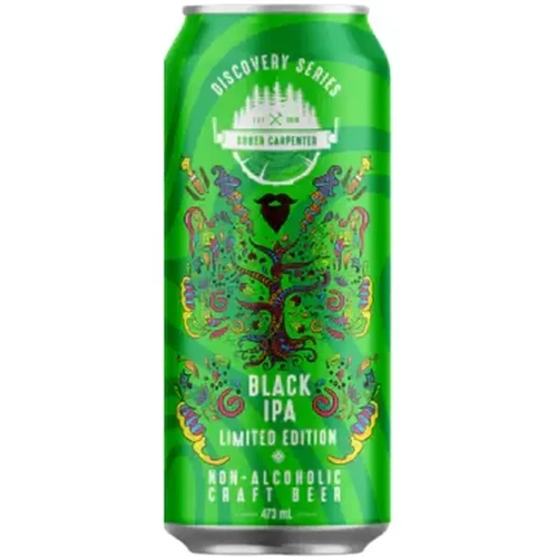 Sober Carpenter - Black IPA - Non-Alcoholic Beer