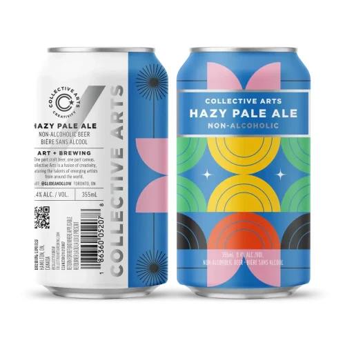 Collective Arts - Hazy Pale Ale - Non-Alcoholic Beer