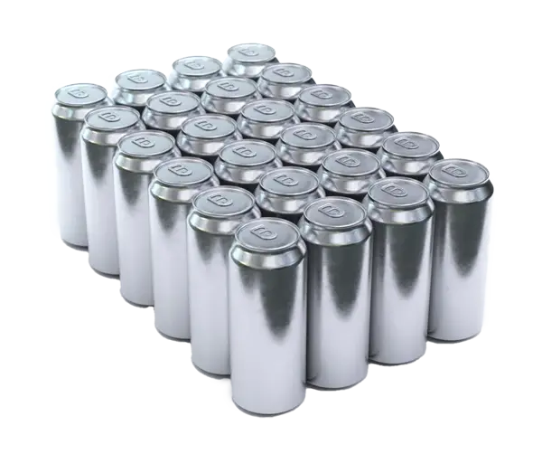 Aluminum Cans 16oz - 24 Pack Flat
