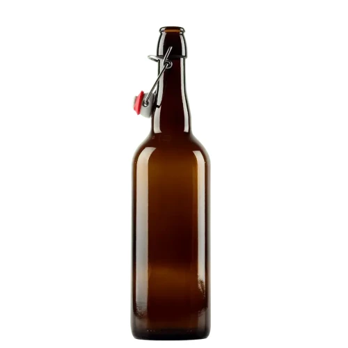 750ml Amber Flip Top Bottles