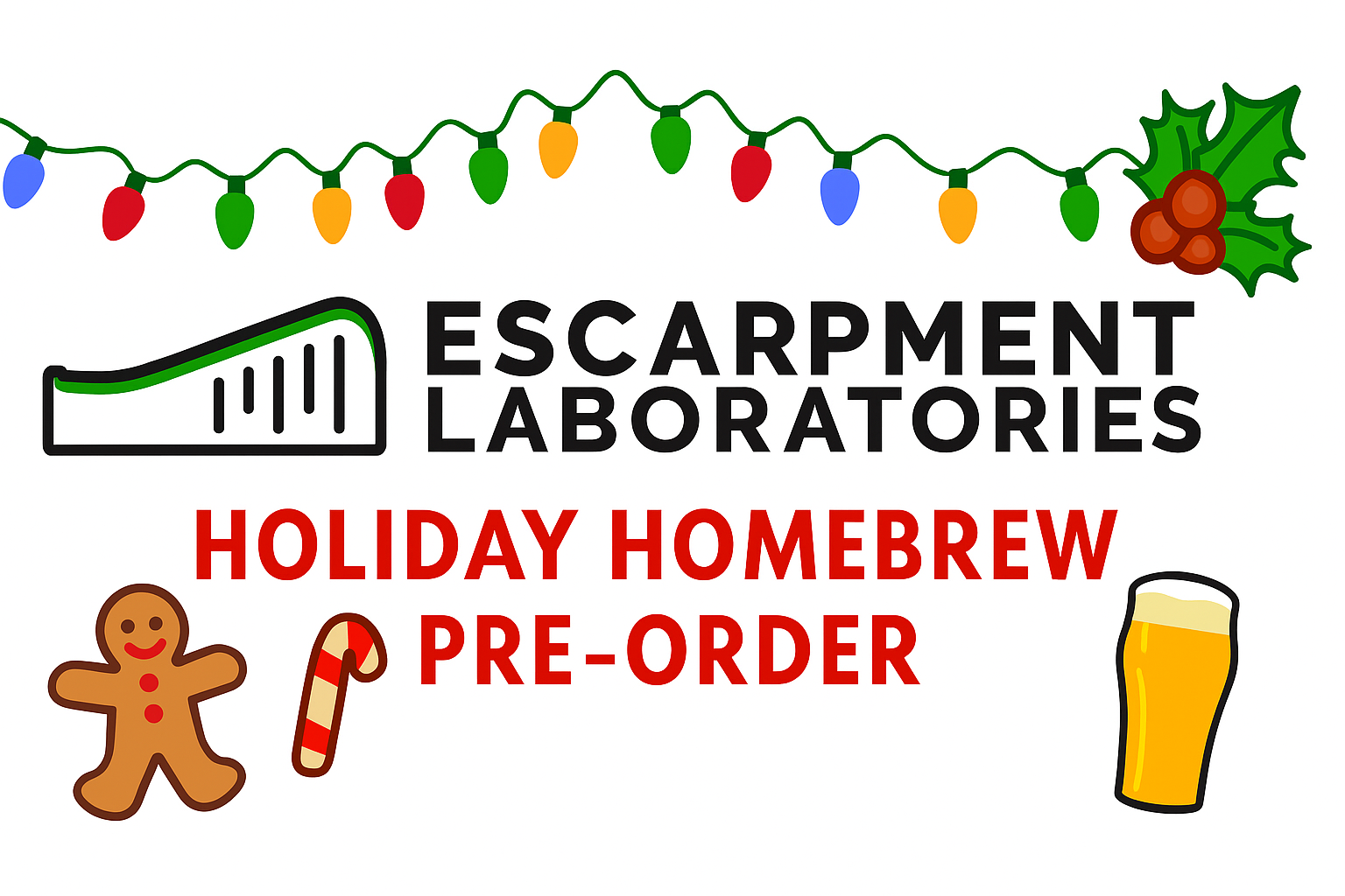 Escarpment Labs Yeast Pre-Order and October Equipment Garage Sale