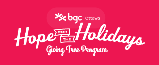BGC Ottawa Hope for the Holidays Giving Tree Program