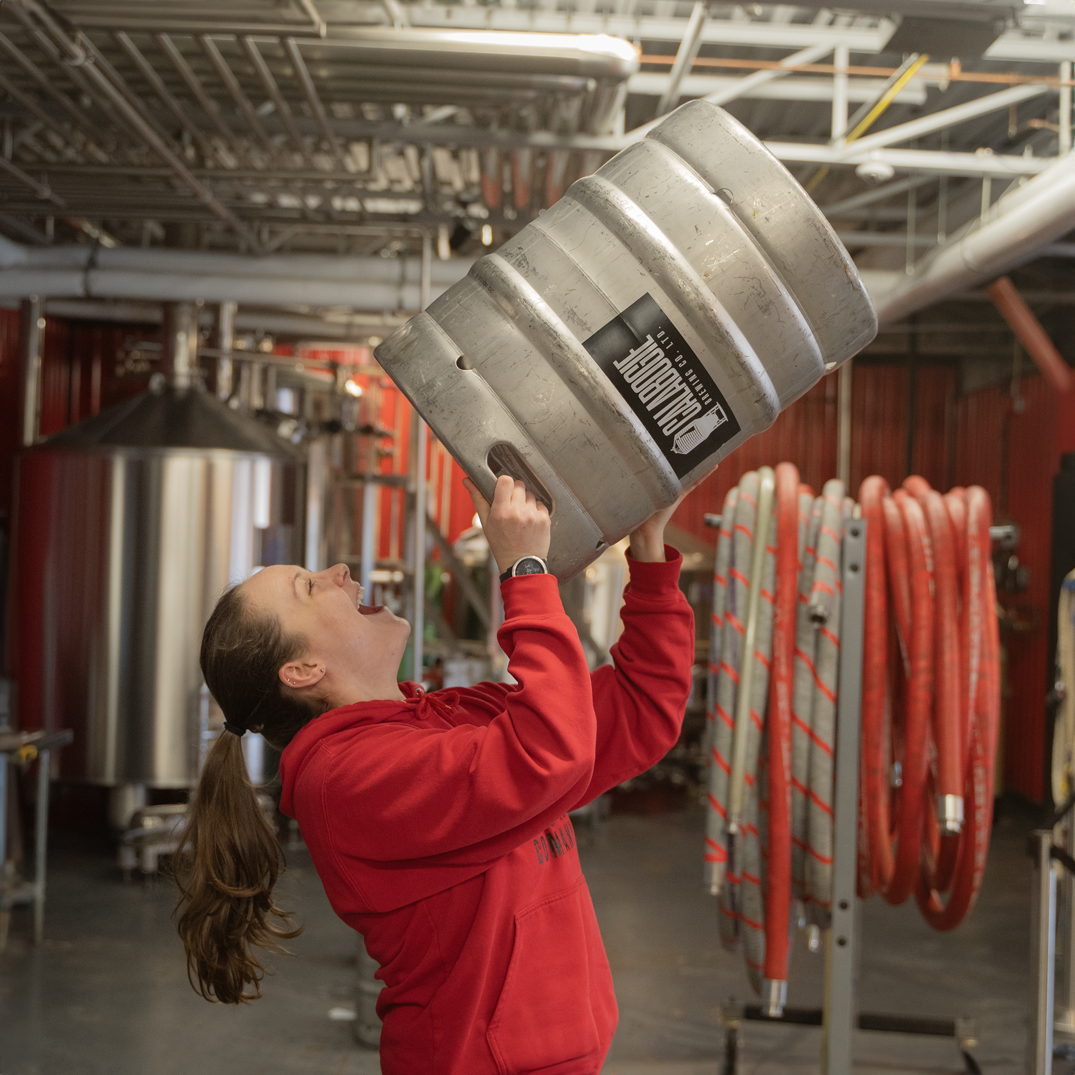 Spring brewing season